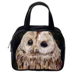 Tawny Owl Classic Handbag (one Side) by TonyaButcher