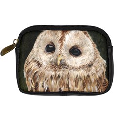 Tawny Owl Digital Camera Leather Case