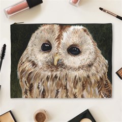 Tawny Owl Cosmetic Bag (xl) by TonyaButcher