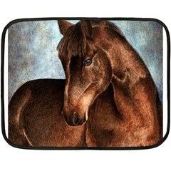 Midnight Jewel  Mini Fleece Blanket (two Sided) by TonyaButcher