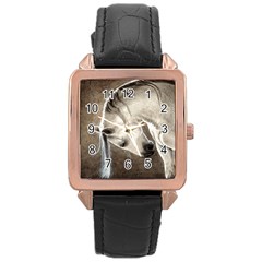 Humble Rose Gold Leather Watch  by TonyaButcher