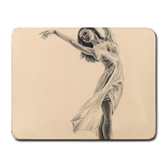 Graceful Dancer Small Mouse Pad (rectangle) by TonyaButcher