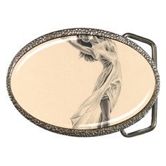 Graceful Dancer Belt Buckle (oval) by TonyaButcher