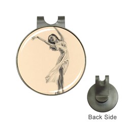 Graceful Dancer Hat Clip With Golf Ball Marker