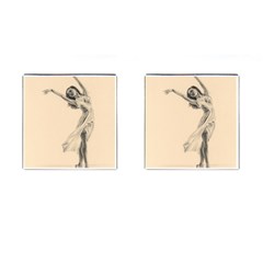 Graceful Dancer Cufflinks (square) by TonyaButcher