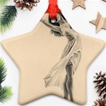 Graceful Dancer Star Ornament (Two Sides) Front