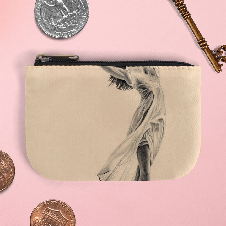 Graceful Dancer Coin Change Purse