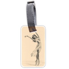 Graceful Dancer Luggage Tag (one Side)