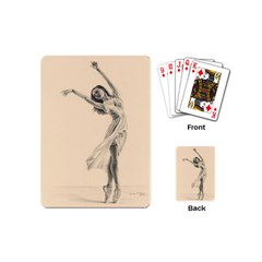 Graceful Dancer Playing Cards (mini) by TonyaButcher