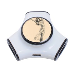 Graceful Dancer 3 Port Usb Hub by TonyaButcher