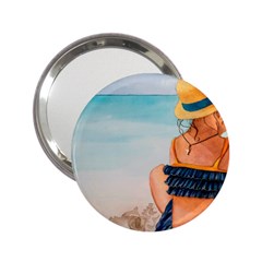 A Day At The Beach Handbag Mirror (2 25 )