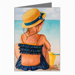 A Day At The Beach Greeting Card by TonyaButcher