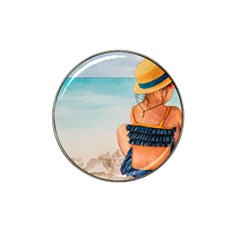 A Day At The Beach Golf Ball Marker (for Hat Clip) by TonyaButcher