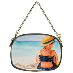 A Day At The Beach Chain Purse (one Side) by TonyaButcher