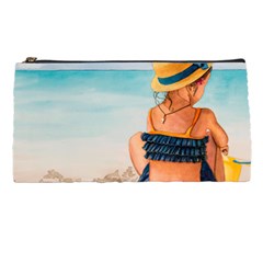 A Day At The Beach Pencil Case by TonyaButcher