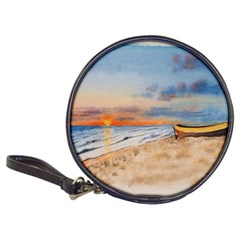 Sunset Beach Watercolor Cd Wallet