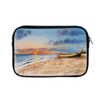 Sunset Beach Watercolor Apple iPad Mini Zippered Sleeve Front