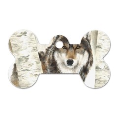 Hunter Dog Tag Bone (one Sided) by TonyaButcher