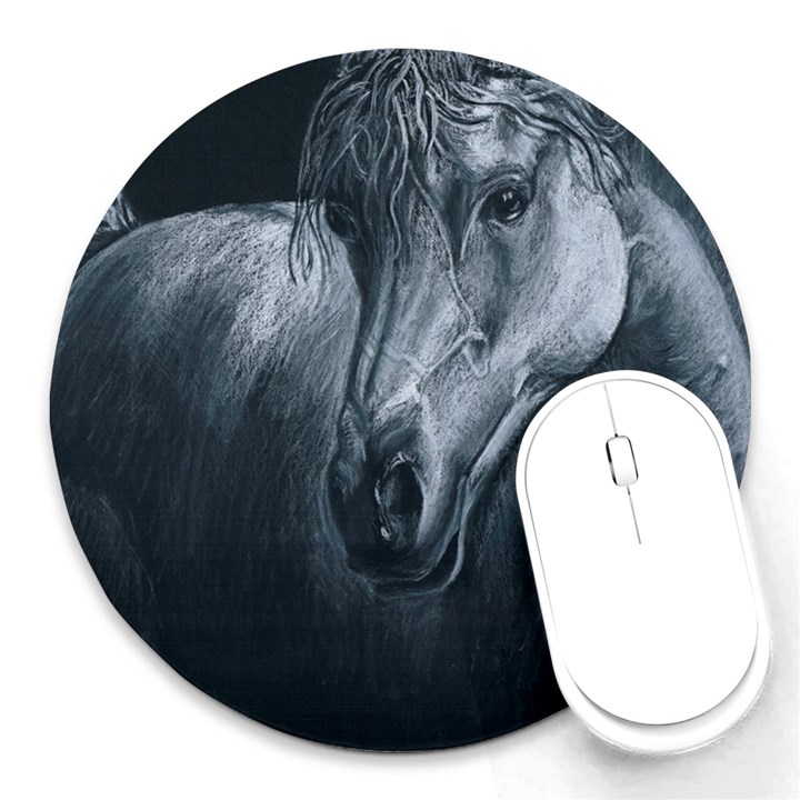 Equine Grace  8  Mouse Pad (Round)