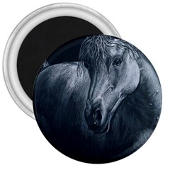 Equine Grace  3  Button Magnet by TonyaButcher