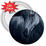 Equine Grace  3  Button (100 pack) Front