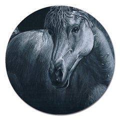 Equine Grace  Magnet 5  (round) by TonyaButcher