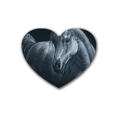 Equine Grace  Drink Coasters (heart)