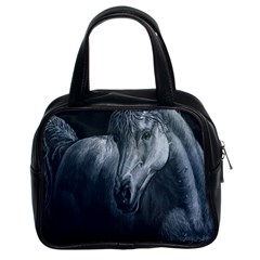 Equine Grace  Classic Handbag (two Sides) by TonyaButcher