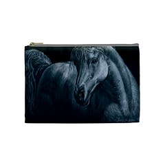 Equine Grace  Cosmetic Bag (medium) by TonyaButcher