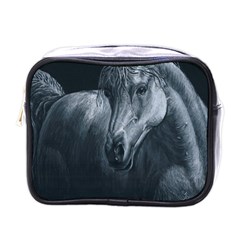 Equine Grace  Mini Travel Toiletry Bag (one Side) by TonyaButcher