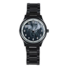 Equine Grace  Sport Metal Watch (black) by TonyaButcher