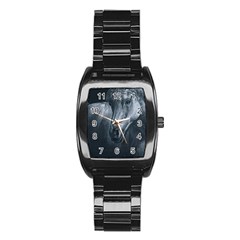 Equine Grace  Stainless Steel Barrel Watch