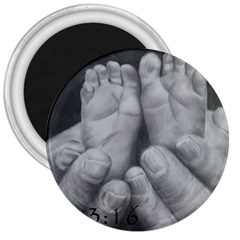 John 3:16 3  Button Magnet by TonyaButcher