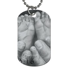 John 3:16 Dog Tag (two-sided)  by TonyaButcher