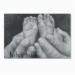 John 3:16 Postcard 4 x 6  (10 Pack) by TonyaButcher