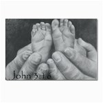 John 3:16 Postcards 5  x 7  (10 Pack) Front