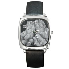 John 3:16 Square Leather Watch by TonyaButcher