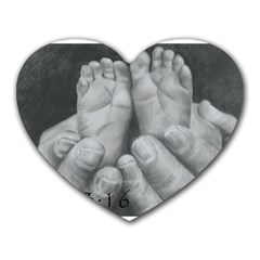 John 3:16 Mouse Pad (heart) by TonyaButcher