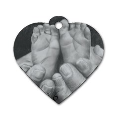 John 3:16 Dog Tag Heart (one Sided) 