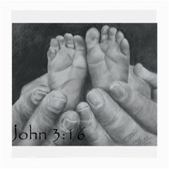 John 3:16 Glasses Cloth (medium) by TonyaButcher