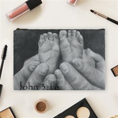 John 3:16 Cosmetic Bag (large) by TonyaButcher