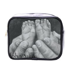 John 3:16 Mini Travel Toiletry Bag (one Side) by TonyaButcher