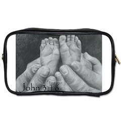 John 3:16 Travel Toiletry Bag (one Side) by TonyaButcher