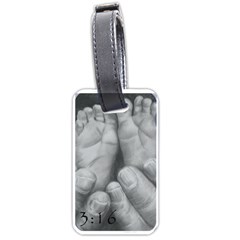 John 3:16 Luggage Tag (one Side)