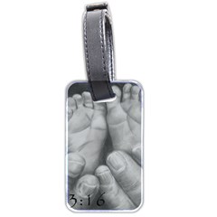 John 3:16 Luggage Tag (two Sides) by TonyaButcher