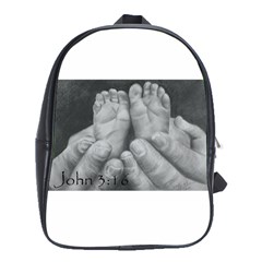 John 3:16 School Bag (xl) by TonyaButcher