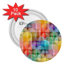 Circles 2 25  Button (10 Pack) by Lalita