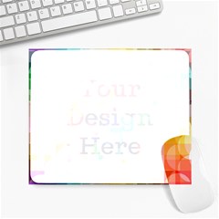 Circles Large Mouse Pad (rectangle)