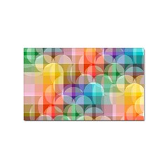 Circles Sticker (rectangle) by Lalita