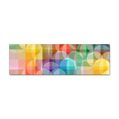 Circles Bumper Sticker by Lalita